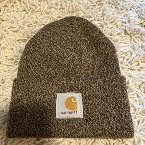 Carhartt Brown Knit Beanie